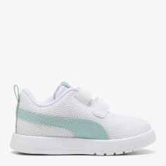 Акція на Дитячі кросівки для хлопчика Puma Courtflex V3 Mesh Inf 39808608 23 (6) White/Modern Mint від Rozetka