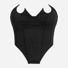 Акція на Топ жіночий SHEIN GD-00145573 M Чорний від Rozetka