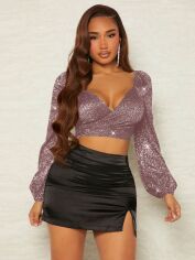 Акція на Топ жіночий SHEIN GD-00164374 S Рожевий від Rozetka