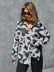 Акція на Блузка жіноча SHEIN GD-00162585 XL Різнокольорова від Rozetka