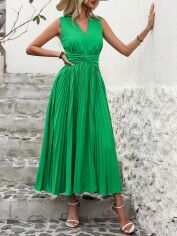 Акція на Плаття довге літнє жіноче SHEIN GD-00159305 L Зелене від Rozetka