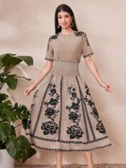 Акція на Костюм жіночий SHEIN GD-00158528 XL Хакі від Rozetka