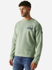 Акція на Світшот чоловічий Regatta Nithsdale RMA565-H6L XL Зелений з принтом від Rozetka