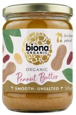 Акція на Арахісова паста Biona Organic несолона 500 г від Rozetka