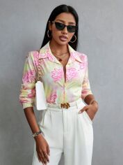 Акція на Сорочка жіноча SHEIN GD-00168406 S Біла від Rozetka