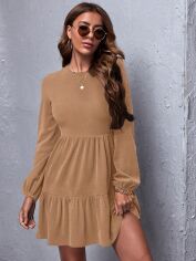 Акція на Сукня літня жіноча SHEIN GD-00165578 M Хакі від Rozetka