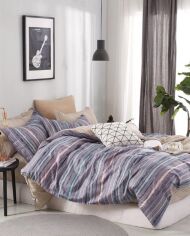 Акція на Комплект постільної білизни Home Line Бязь Енгельс 145х215х2 від Rozetka