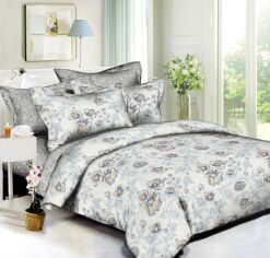 Акція на Комплект постільної білизни Home line фіолетовий 162444 Бязь 160х215 від Rozetka