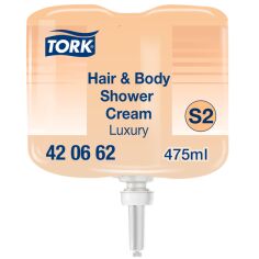 Акція на Гель-крем Tork Luxury для тіла та волосся 475 мл від Rozetka