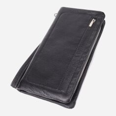 Акція на Гаманець жіночий для карток з натуральної шкіри ST Leather Accessories leather-23101 Чорний від Rozetka