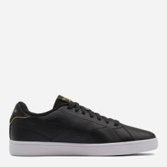 Акція на Чоловічі кеди низькі Reebok Court Clean 100208889 42.5 (9.5US) 27.5 см Чорні від Rozetka