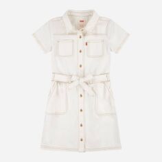 Акція на Підліткова сукня для дівчинки Levi`s 825567637 158 см Молочна від Rozetka