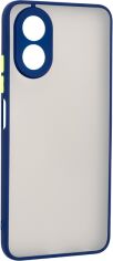 Акція на Панель ArmorStandart Frosted Matte для OPPO A18 4G/A38 4G Navy Blue від Rozetka