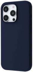 Акція на Панель Proove Silicone Case with Magnetic Ring для Apple iPhone 15 Pro Max Storm blue від Rozetka