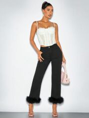 Акція на Джинси жіночі SHEIN GD-00135177 26 Чорні від Rozetka