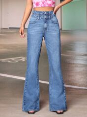 Акція на Джинси жіночі SHEIN GD-00164465 28 Блакитні від Rozetka