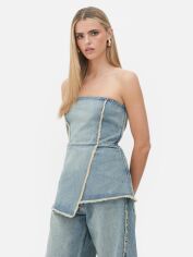 Акція на Топ джинсовий жіночий Primark XAZ519873UQUZ 40 Синій з бежевим від Rozetka