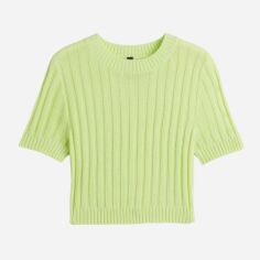 Акція на Топ жіночий H&M XAZ449927XOLW XXS Салатовий від Rozetka