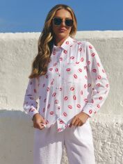 Акція на Сорочка жіноча Seventeen 2303.6393 2XL-3XL Біла від Rozetka