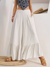 Акція на Штани жіночі SHEIN GD-00161444 L Бежеві від Rozetka