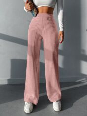 Акція на Штани жіночі SHEIN GD-00167164 One Size Рожеві від Rozetka