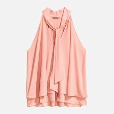 Акція на Блузка жіноча H&M XAZ443995KSCI 4XL Персикова від Rozetka