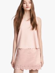 Акція на Спідниця міні літня жіноча H&M Divided XAZ085470YITQ 42 Світло-рожева від Rozetka