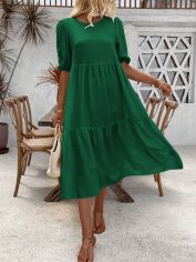 Акція на Сукня жіноча SHEIN GD-00133772 XL Зелена від Rozetka