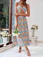 Акція на Сукня жіноча SHEIN GD-00097360 XS Різнокольорова від Rozetka
