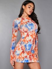 Акція на Сукня жіноча SHEIN GD-00156383 S Різнокольорова від Rozetka