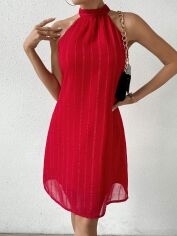Акція на Сукня жіноча SHEIN GD-00158690 L Червона від Rozetka
