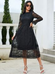 Акція на Сукня жіноча SHEIN GD-00158918 M Чорна від Rozetka
