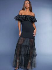 Акція на Сукня жіноча SHEIN GD-00158960 S Чорна від Rozetka