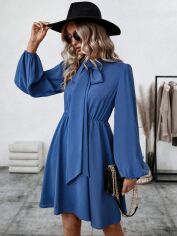 Акція на Сукня жіноча SHEIN GD-00159217 XL Синя від Rozetka