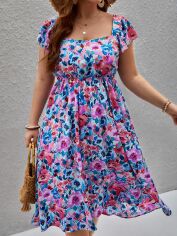 Акція на Сукня жіноча SHEIN GD-00160597 XL Різнокольорова від Rozetka