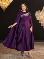 Акція на Сукня жіноча SHEIN GD-00160601 4XL Фіолетова від Rozetka