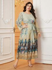 Акція на Сукня жіноча SHEIN GD-00160641 2XL Різнокольорова від Rozetka