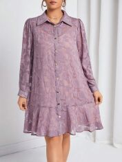 Акція на Сукня жіноча SHEIN GD-00160722 3XL Світло-рожева від Rozetka