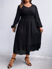 Акція на Сукня жіноча SHEIN GD-00095847 XL Чорна від Rozetka