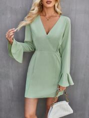 Акція на Сукня жіноча SHEIN GD-00097310 S Світло-зелена від Rozetka