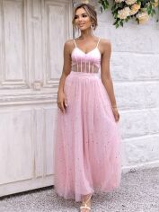 Акція на Сукня жіноча SHEIN GD-00157228 L Світло-рожева від Rozetka