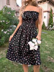 Акція на Сукня жіноча SHEIN GD-00158719 L Чорна від Rozetka