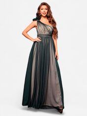 Акція на Сукня жіноча SHEIN GD-00158027 L Темно-зелена від Rozetka