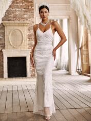 Акція на Сукня жіноча SHEIN GD-00158179 L Біла від Rozetka