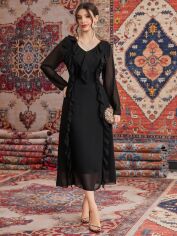 Акція на Сукня жіноча SHEIN GD-00158741 L Чорна від Rozetka