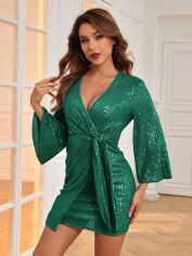 Акція на Сукня жіноча SHEIN GD-00158778 L Зелена від Rozetka