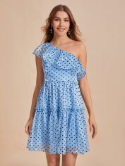 Акція на Сукня жіноча SHEIN GD-00158912 M Блакитна від Rozetka