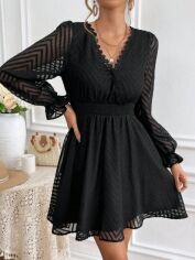Акція на Сукня жіноча SHEIN GD-00158952 M Чорна від Rozetka