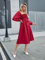 Акція на Сукня жіноча SHEIN GD-00158955 M Червона від Rozetka