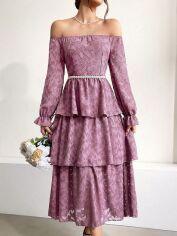 Акція на Сукня жіноча SHEIN GD-00158972 M Фіолетова від Rozetka